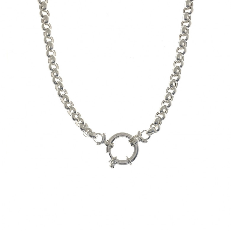 Sterling Silver 925°.Belcher chain 50cm, 060 gauge.