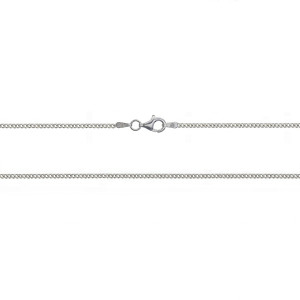 Sterling Silver 925°.Curb chain 80cm, 060 gauge.
