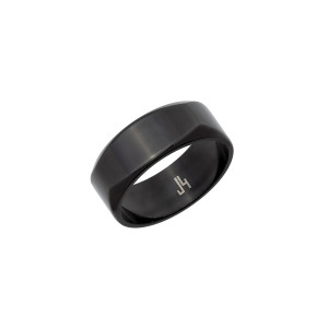 J4 Stainless Steel black 8mm Square style band