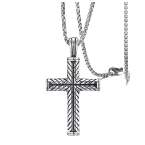 Stainless Steel cross and chain