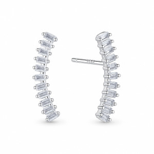 Sterling Silver 925 cz earrings