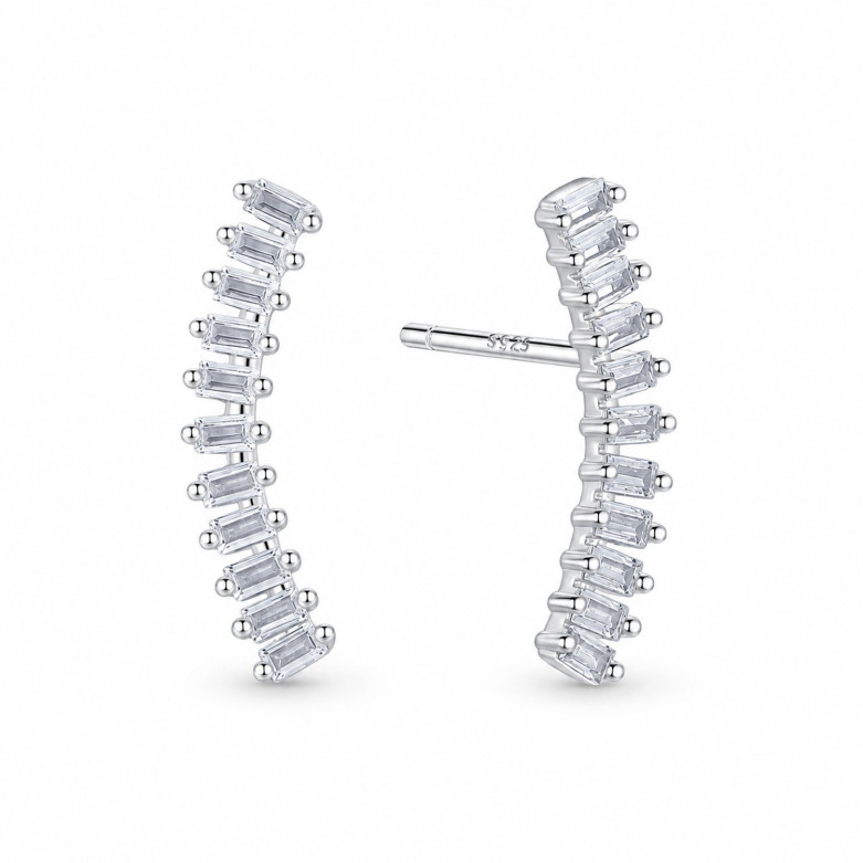 Sterling Silver 925 cz earrings