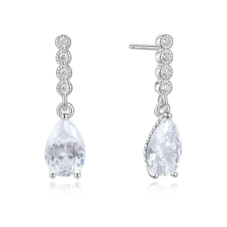 Sterling Silver 925 cz earrings
