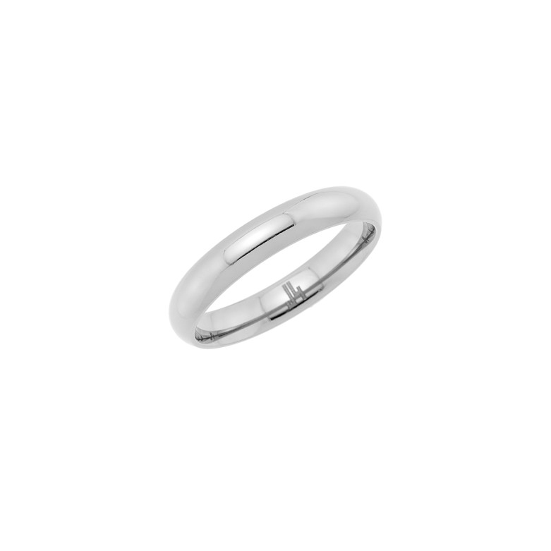 J4 Titanium Dome men's ring 4mm wide