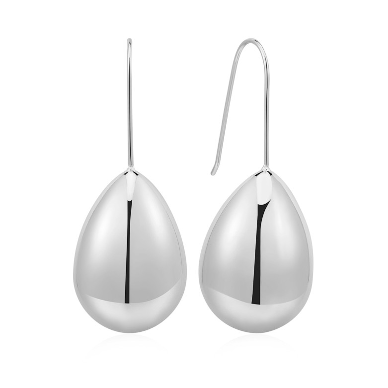 Stainless Steel. Teardrop earrings