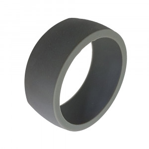 Silicone 8mm Light Grey band