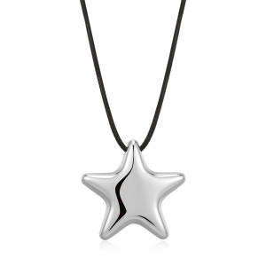 Stainless Steel. Star pendant necklace